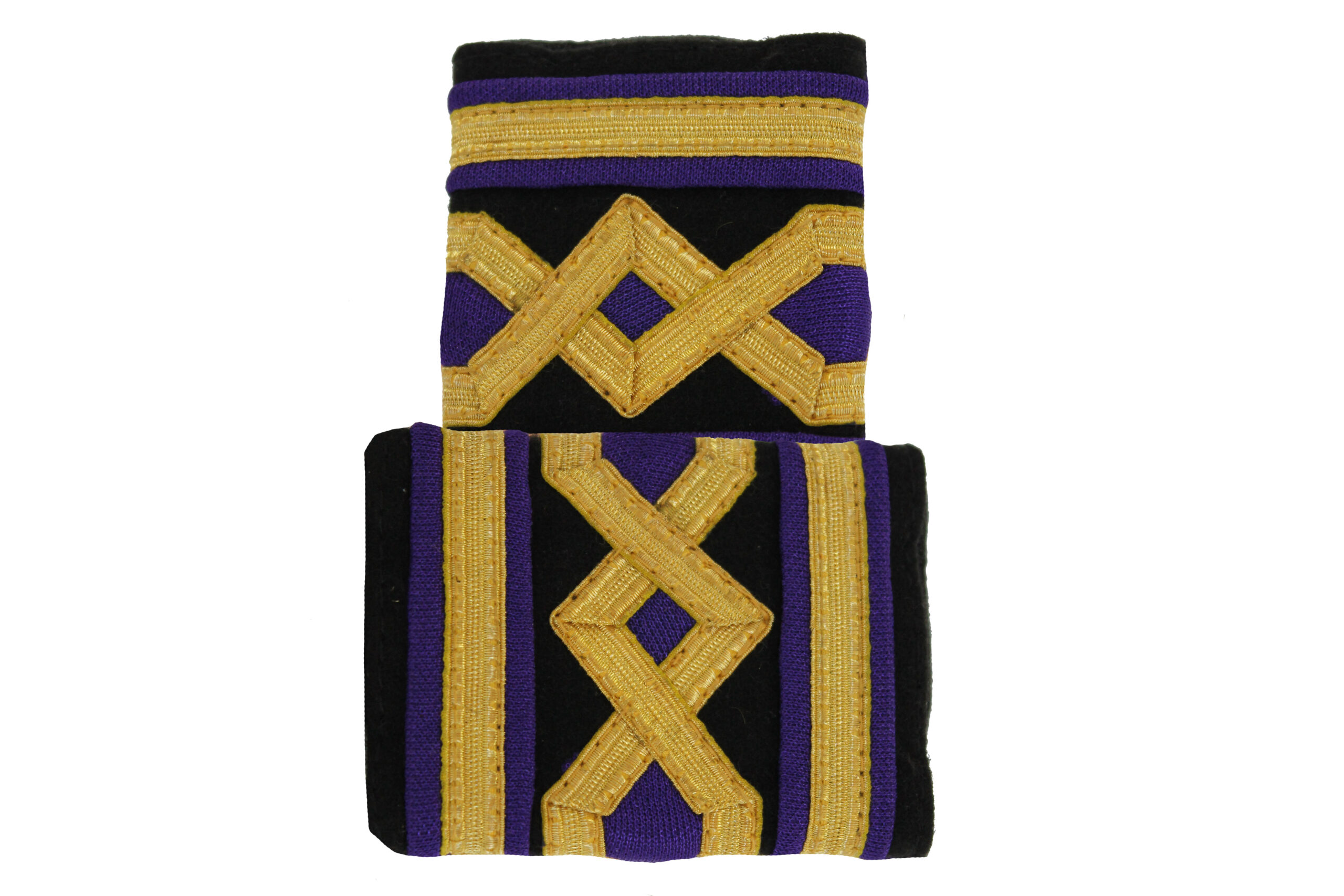 Chief Engineer Merchant Navy Epaulette 3/8 Braid MN Purple - Image 2