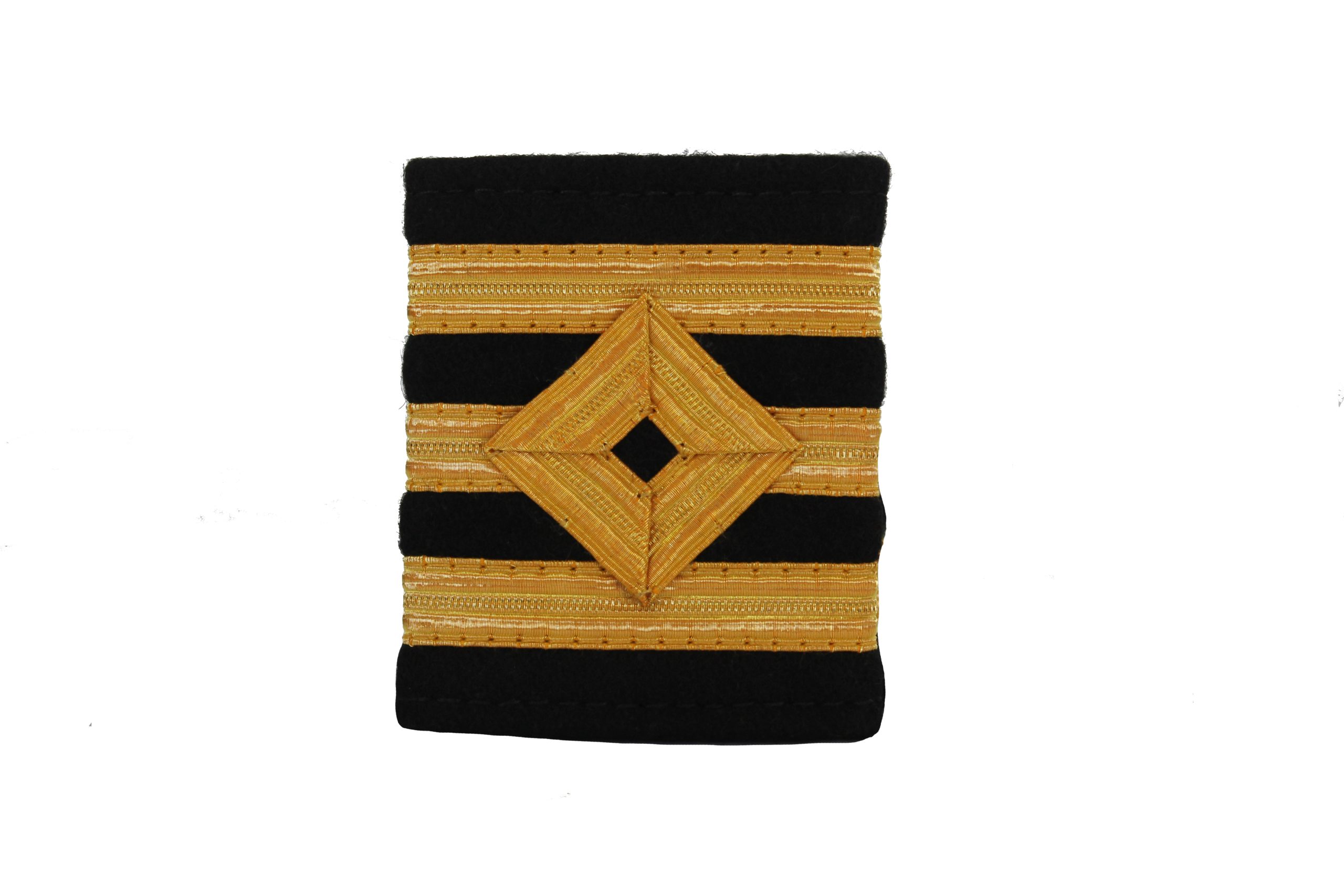 Chief Deck Officer Merchant Navy Epaulette Diamond 3/8 Braid