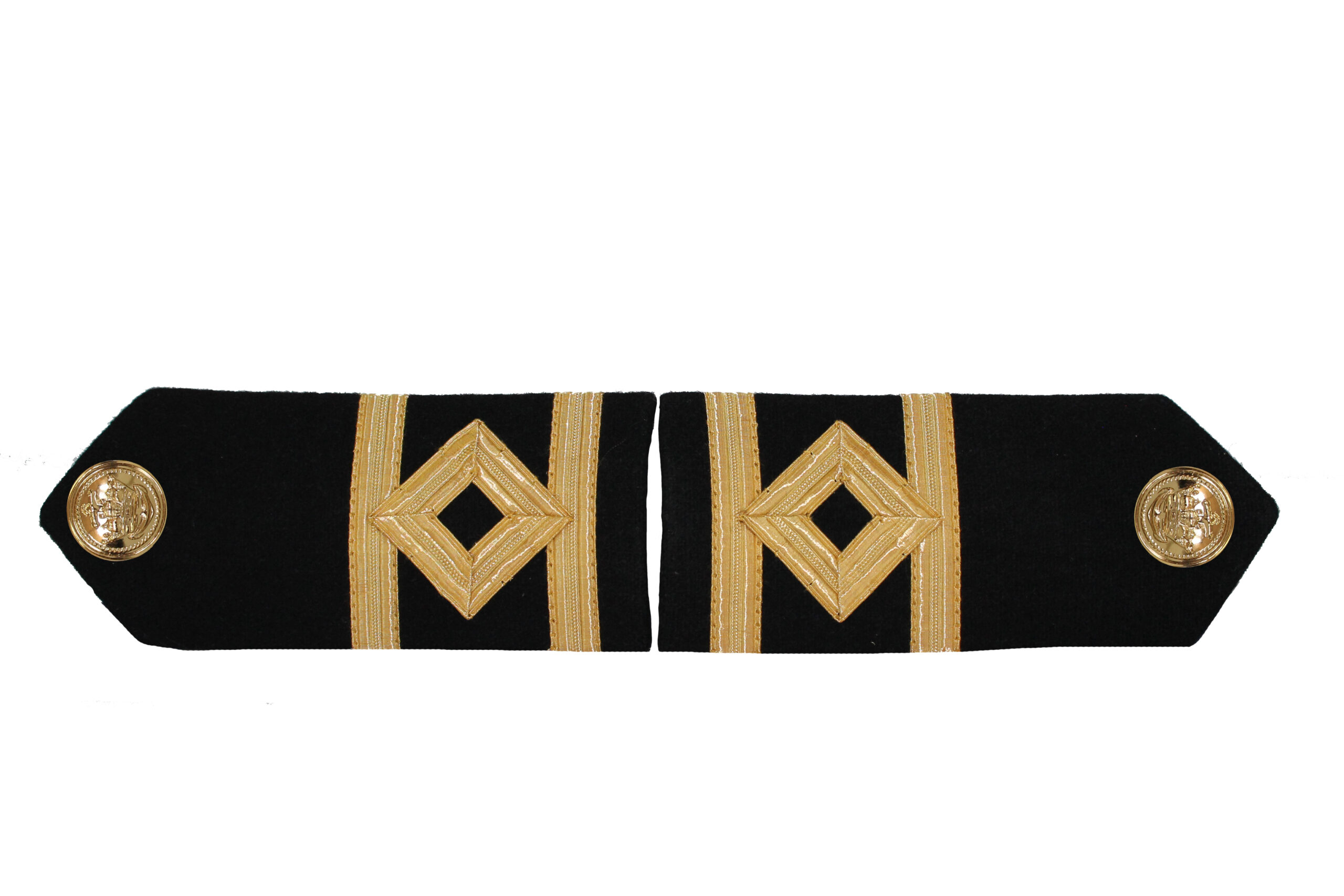 2nd Deck Officer Merchant Navy Shoulder Board 3/8 Braid - Image 3