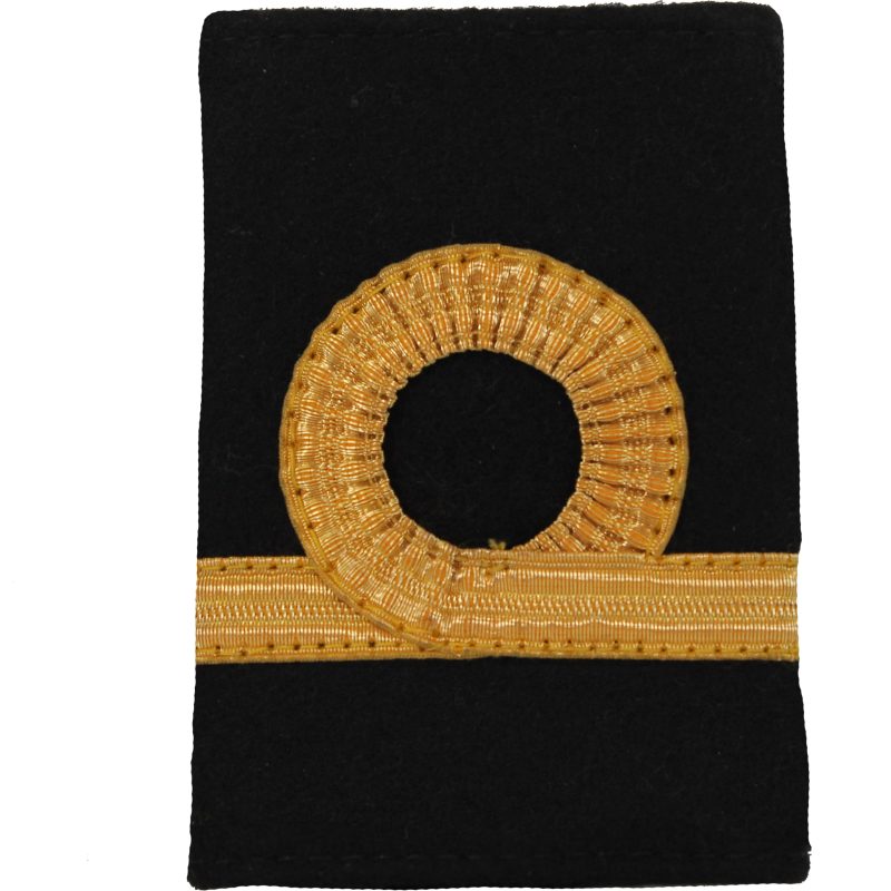 3rd Officer Epaulette Curl 1 Row 3/8 Braid