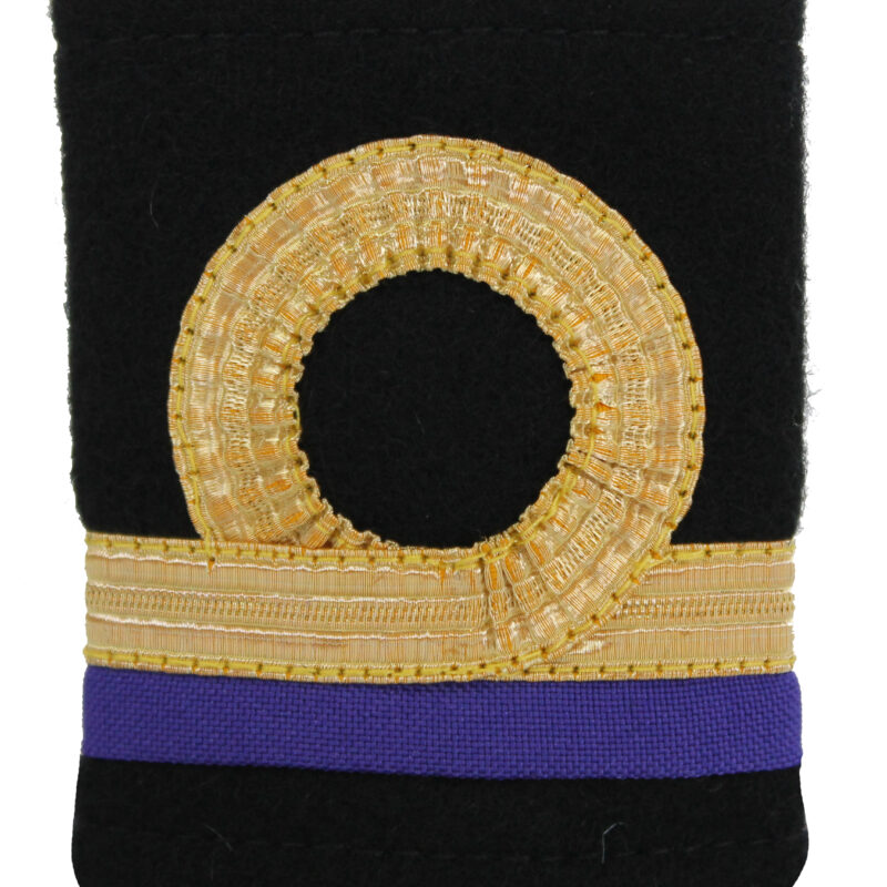 4th Engineer Epaulette with Curl Braid