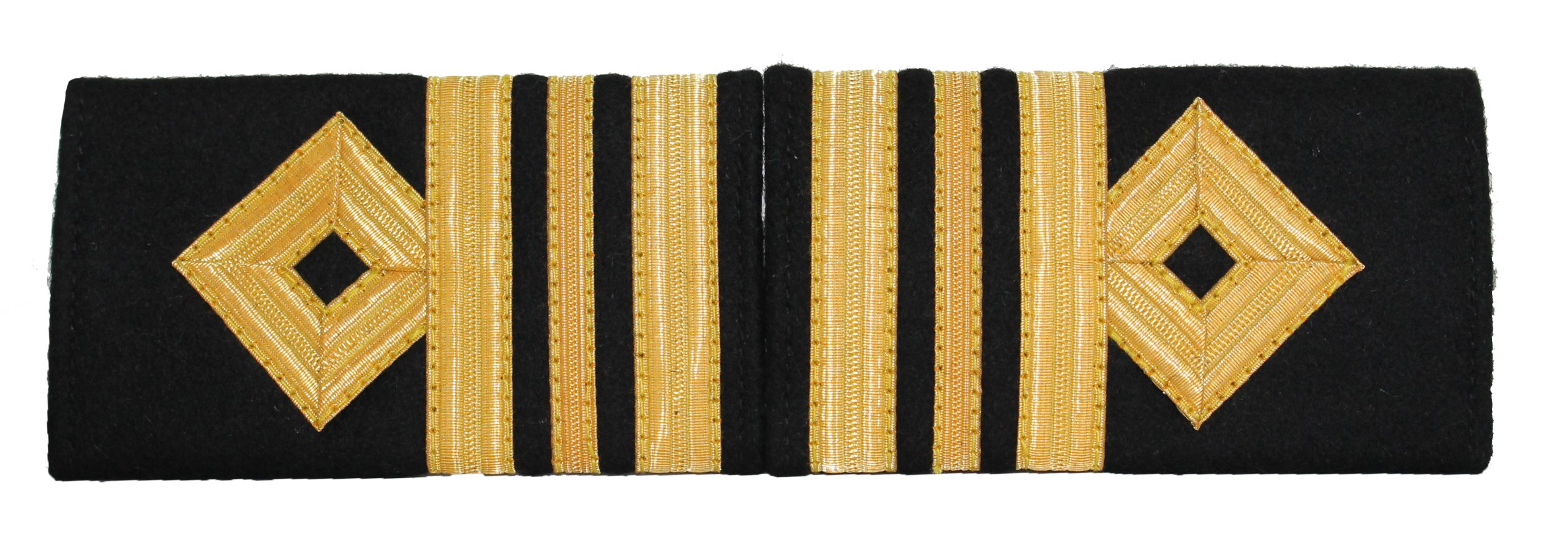 2nd Deck Officer Diamond Tucked Epaulette 2.5 Bars - Image 2