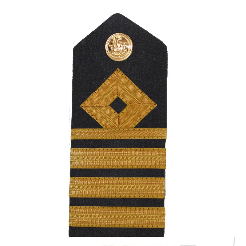 Chief Deck Officer Diamond Tucked 3.5 Rows 1/2 Braid