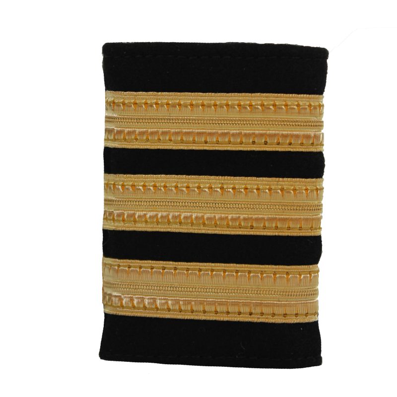 Airline 3 Bar Soft Epaulette