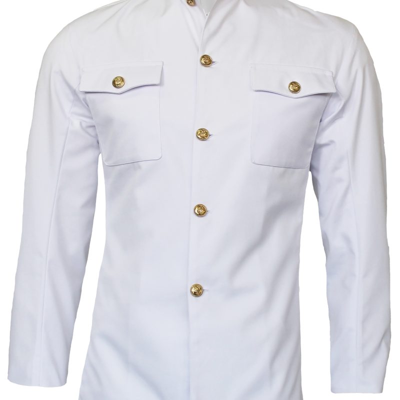 Men's White Pilot Jacket