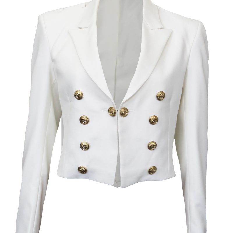 Cream Poly/Wool Formal Female mess Jacket