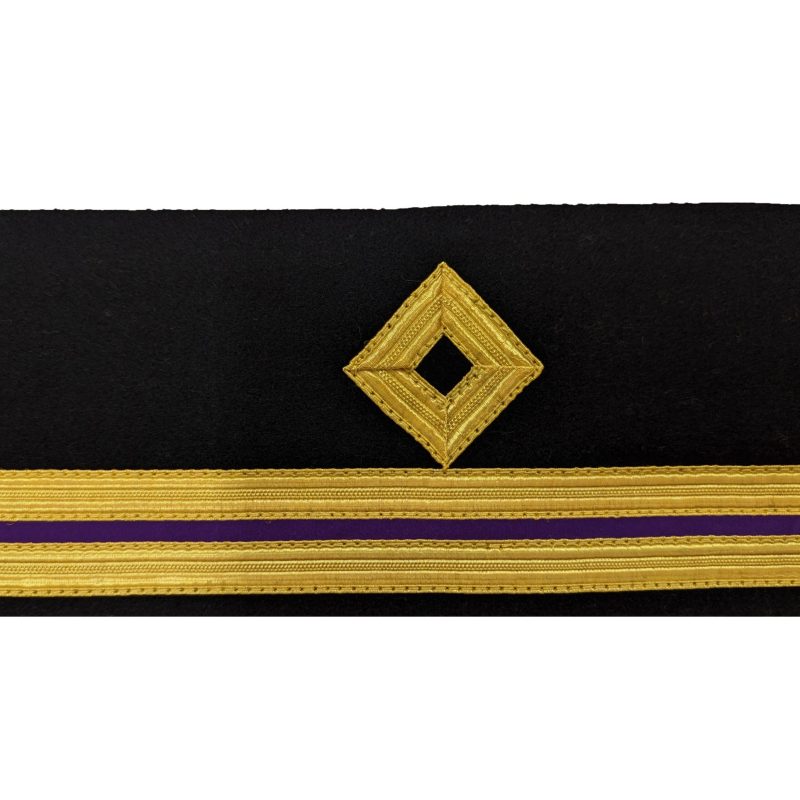 Third Engineer Cuff Diamond Above 3/8th