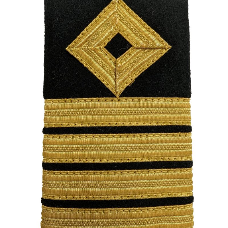 Captain Diamond Above 4 Rows 3/8th Epaulettes