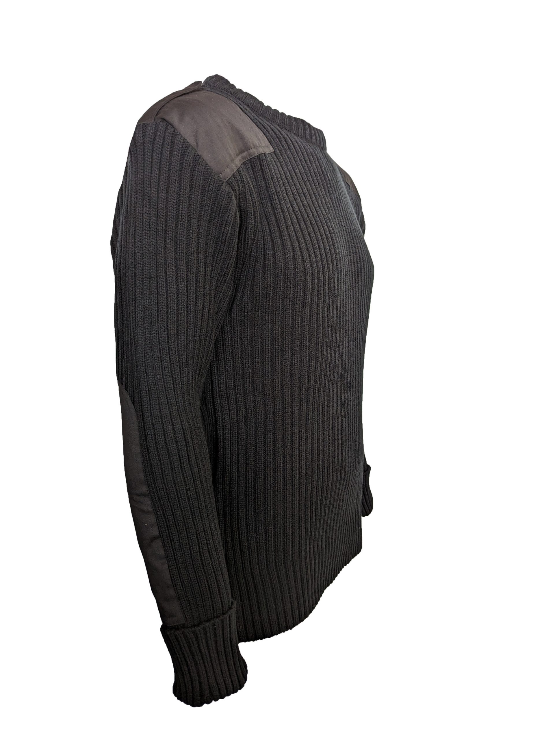 Nato Style Sweater with Patches and Epaulettes - Image 6